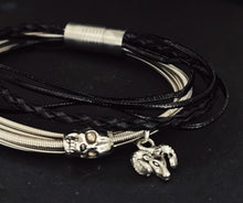 Load image into Gallery viewer, She Burns Red - Guitar String Bracelet
