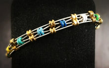 Load image into Gallery viewer, Blues 4 String Guitar Weave Bracelet
