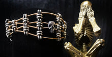 Load image into Gallery viewer, &#39;Ascension Skull&#39; - Guitar String Bracelet

