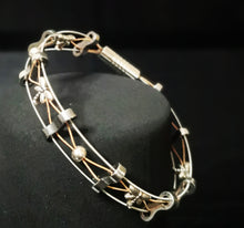 Load image into Gallery viewer, &#39;Dragon Fly&#39; - Guitar String Bracelet
