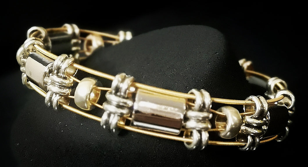 'Revolution' - Guitar String Bracelet
