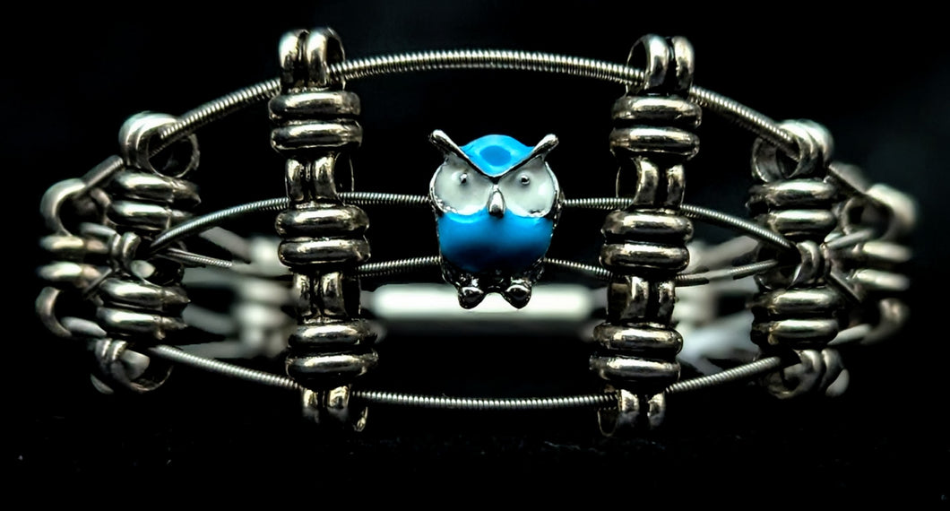Blue Owl 'Ascension' - Guitar String Bracelet