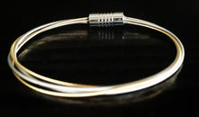 Load image into Gallery viewer, Two Tone Simple Twist - Electric &amp; Accoustic Guitar String Bracelet
