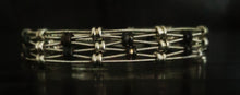 Load image into Gallery viewer, &#39;Lattice&#39; - Guitar String Bracelet
