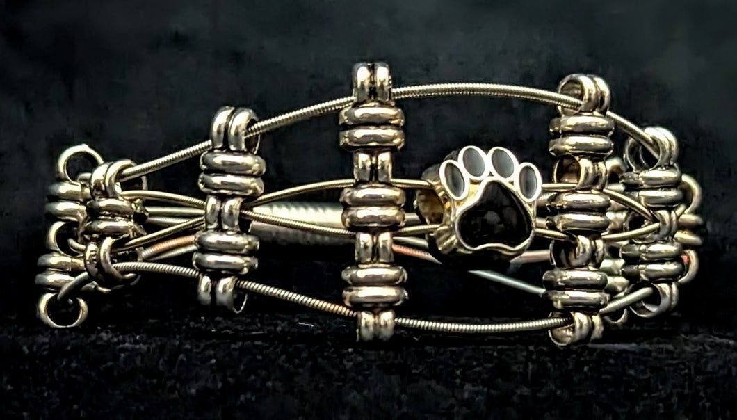 Black Paw 'Ascension' - Guitar String Bracelet