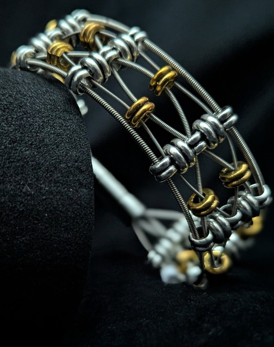 'It's In The Round' - Guitar String Bracelet