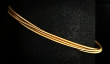 Load image into Gallery viewer, Gold Simple Twist - Accoustic Guitar String Bracelet
