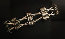 Load image into Gallery viewer, Bass String Lattice - Guitar String Bracelet
