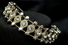 Load image into Gallery viewer, Silver &#39;Bling&#39; - Guitar String Bracelet
