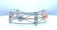 Load image into Gallery viewer, 3 Colour Owl Guitar String Bracelet
