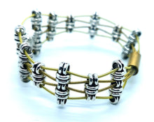 Load image into Gallery viewer, &#39;Ascension Heart&#39; - Guitar String Bracelet
