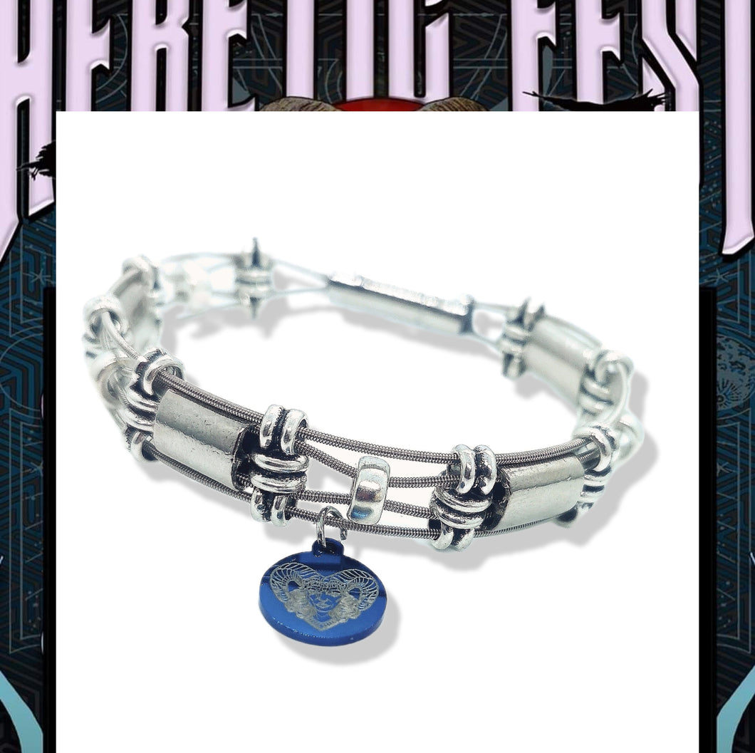 Heretic Fest - Guitar String Bracelet